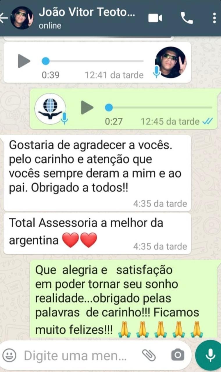 Print de conversa de WhatsApp — estudante assessorado 6